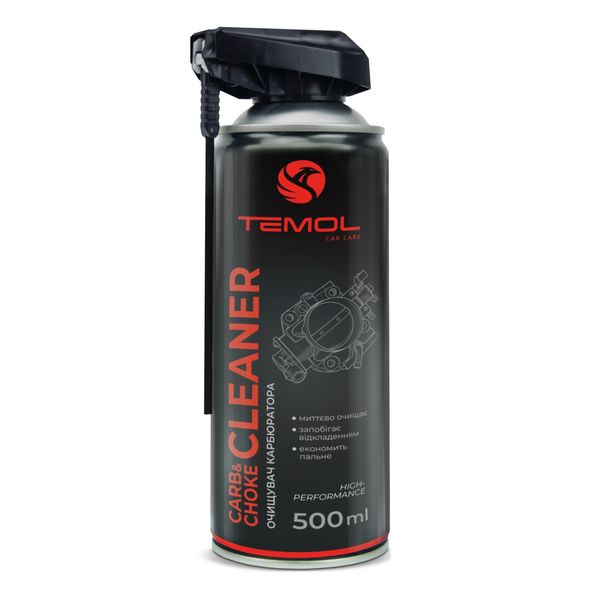 Очиститель карбюратора TM «TEMOL» 500 ml T-CARBCLEAN-500ML фото