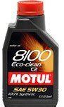 Motul101542 / 841511 5W30/1L 8100 Eco-clean 123457321 фото
