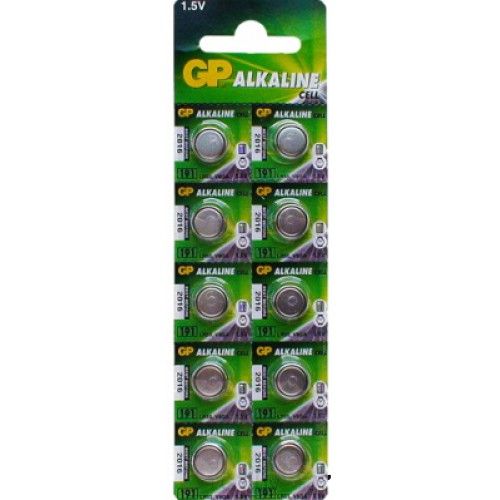 Батарейка GP ALKALINE Button Cell 1.5V 192-U10 лужна, AG3, LR41 (4891199015533) 68016 фото