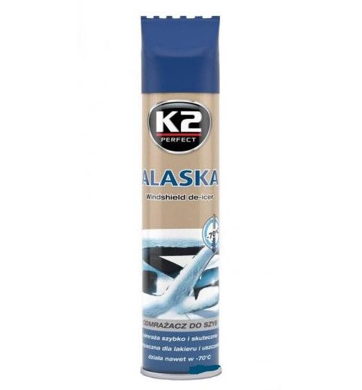 K2K603 K2 ALASKA -60C 300ml розморожувач для вікон (аерозоль) 123458304 фото