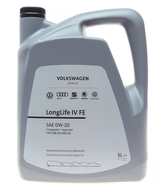 Моторна олива VW LongLife IV 0W-20 5 л 123457173 фото