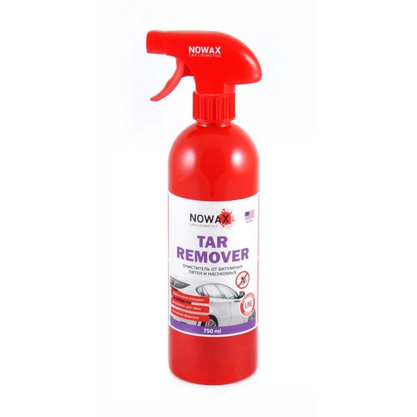 Nowax Tar Remover Очищувач бітумних плям та комах 750 мл NX75001 фото