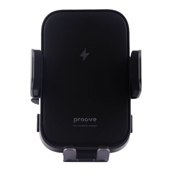 Держатель с б/п зарядкой Proove Triple Сlamp 15W (black)(Android,Apple 4.0”–6.9”) 47921 фото