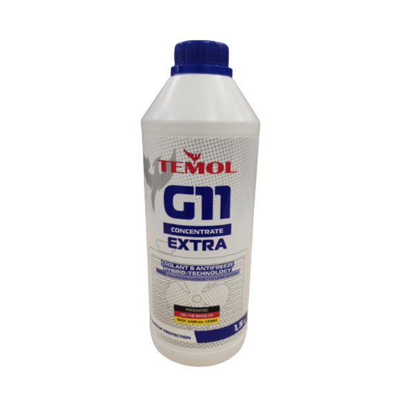 Антифриз TEMOL Extra Concentrate G11 Blue 1,5 л T-EXTRAG11Bl1,5 фото