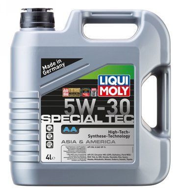 Liqui Moly7516 Масло моторное синтетическое "Leichtlauf Special AA 5W-30", 4л 123457581 фото