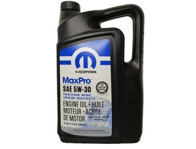 Моторна олива Mopar MaxPro 5W-30 5 л 123457180 фото