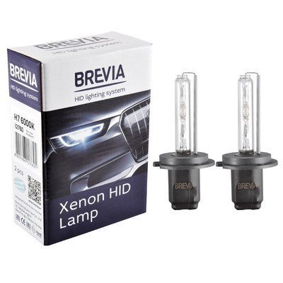 Ксенонова лампа H7 6000K, 85V, 35W PX26d KET, 2шт 12760 BREVIA 12760 фото