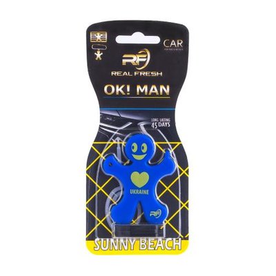 Освіжувач повітря REAL FRESH OK ! MAN Premium Sunny Beach (5533) 1169828 фото