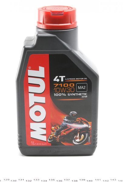 Motul104089 10W30/1л 7100 Synthetic Ester 4T 123457331 фото