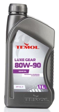 Олія TEMOL Luxe Gear 80W-90 SAE 80W-90, API GL-5 (1 л) T-80W90-1L фото