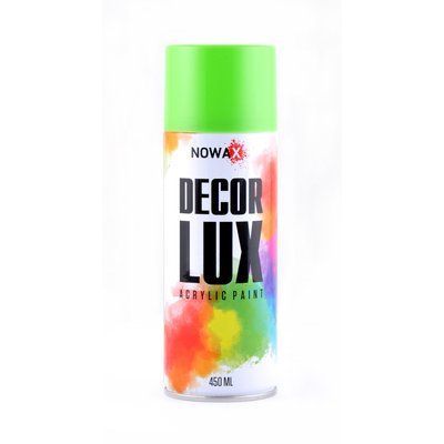 Фарби та ґрунти Фарба акрилова,Spray 450ml.,світло-зелений,(LIGHT GREEN/RAL6018) NX48027 NOWAX NX48027 фото