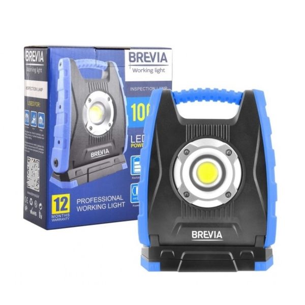 Лампа інсп. проф. Brevia LED 10W COB, 1000lm, 4400mAh, Power Bank, type-C 11410-56784 фото