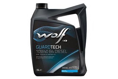Моторна олива WOLF GuardTech B4 Diesel 10W-40 5 л 123457183 фото