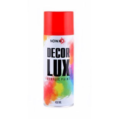 Фарби та ґрунти Фарба акрилова,Spray 450ml.,сигнальний червоний,(SIGNAL RED/RAL3001) NX48023 NOWAX NX48023 фото