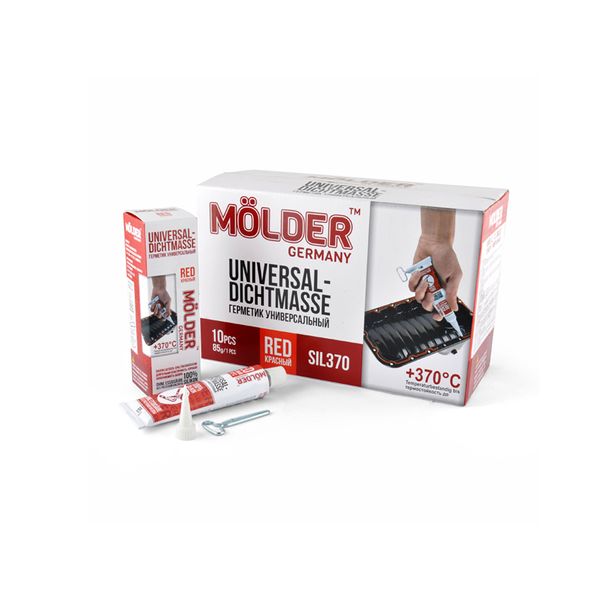 Силіконовий герметик Molder Universal-Dichtmasse Red SIL370 SIL370 фото